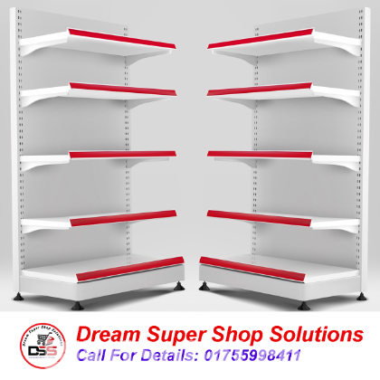 Adjustable Gondola Rack, Supermarket Display Rack